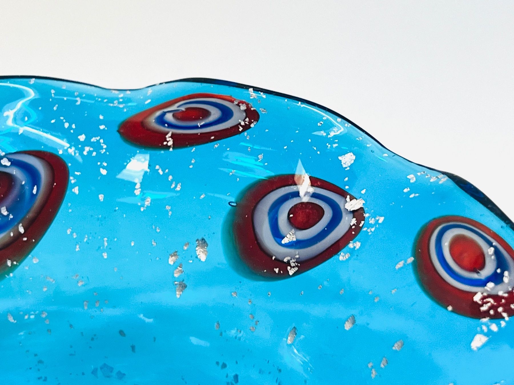 Ciotole: Glas Schale Blau im Murano Stil – Usato da Zürich venduto da Arche_Brockenhaus 9