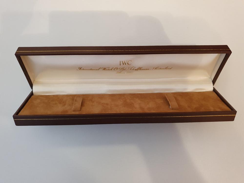 IWC watch Box uhrenbox Vintage