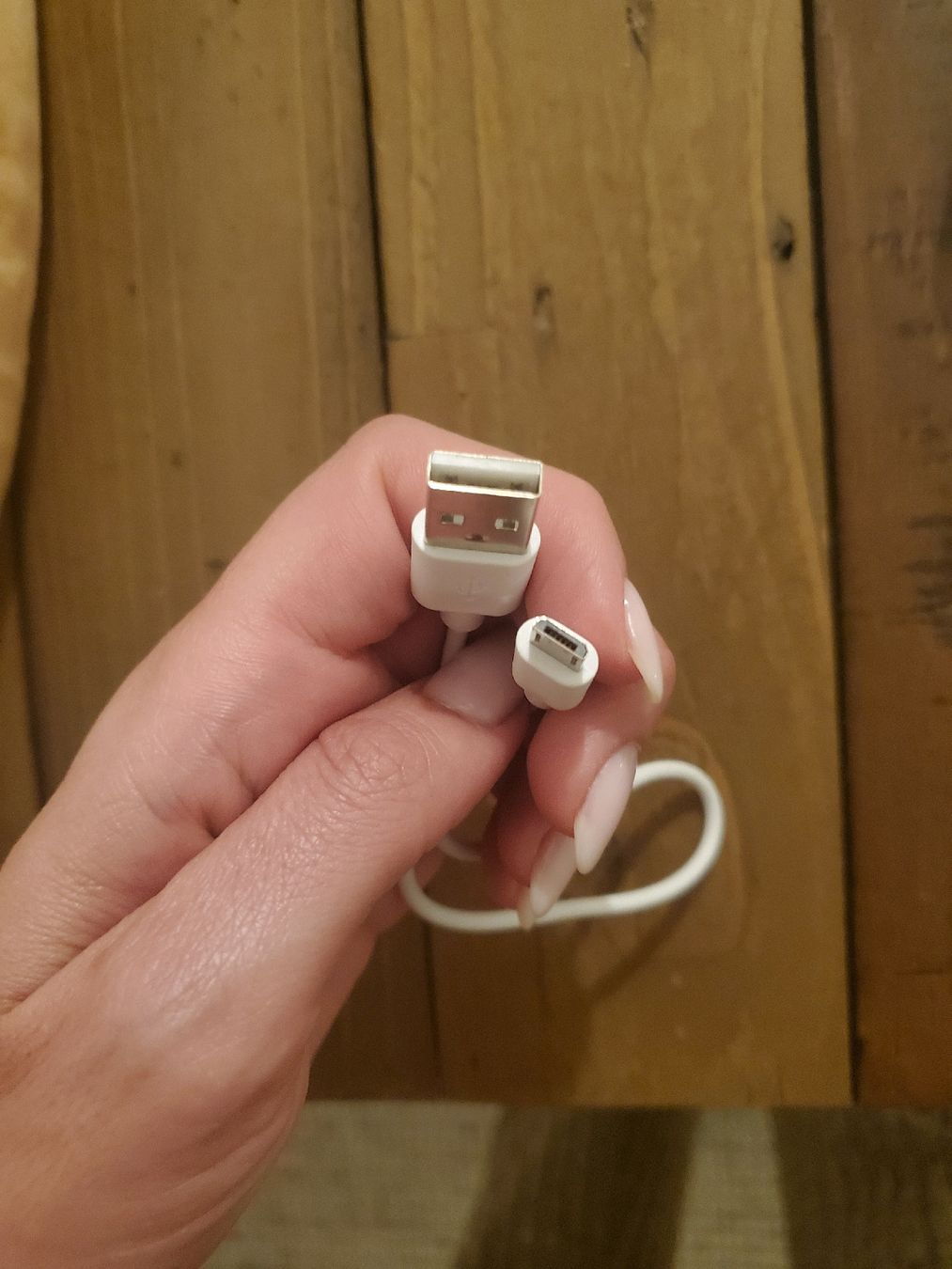 Cavi: Kabel weiss 30cm USB A – Nuovo e nell'imballaggio originale da Lachen SZ venduto da missfranky85