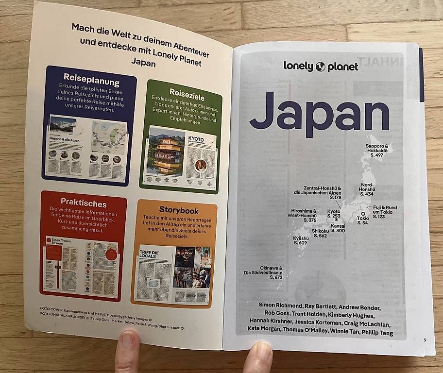 Libri: Reiseführer Japan Lonely Planet – Usato da Zürich venduto da kel_x6fk 2