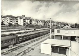 THALWIL Bahnhof mit Bahn