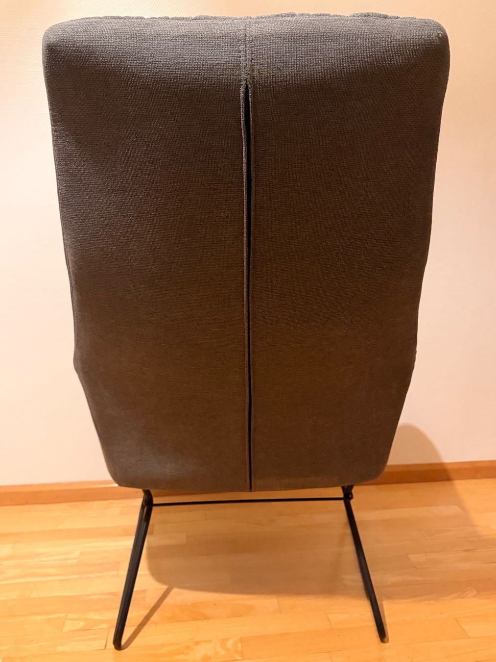 Poltrone: Novel SESSELSET Samt Hocker, Schwarz, Grau – Usato da Allschwil venduto da GrenzWert 2