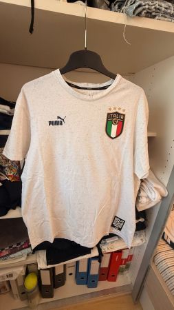 Puma T-Shirt Italia weiss Fanartikel guter Zustand