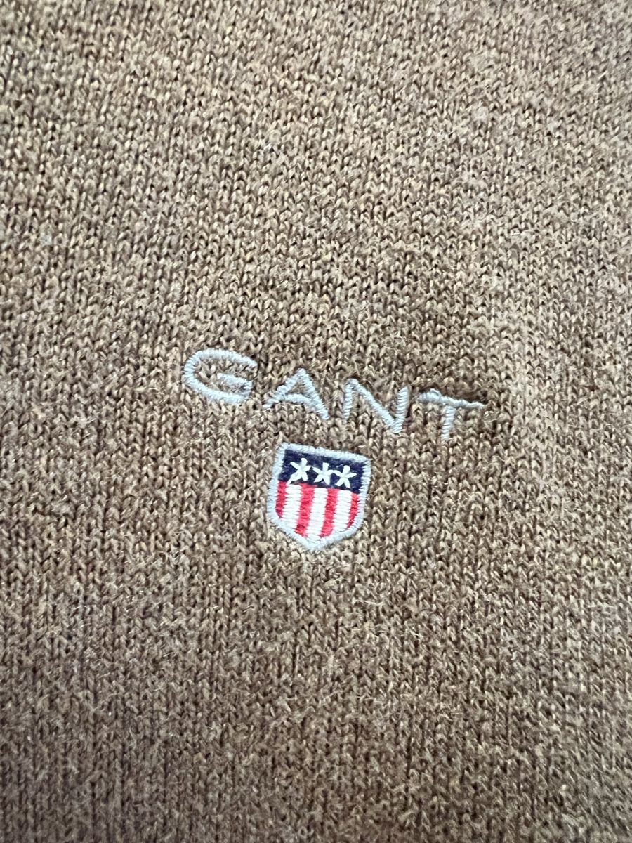 Gant Maglioni & Felpe: Pull Gant Marron Chaud en Taille M – Usato da Morges venduto da Alexys23 2