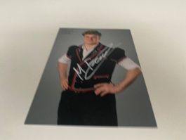Autogrammkarte von Frank Marius - Schwingen