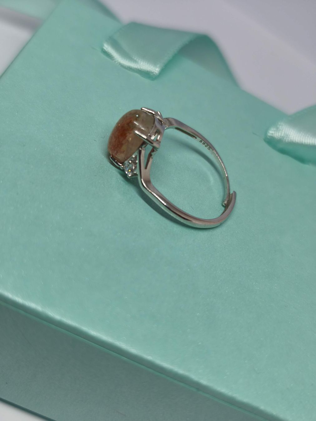 Anelli: Ring mit Sonnenstein Gr. verstellbar 925 Silber – Nuovo (secondo la descrizione) da St. Gallen venduto da GIULESGG 7