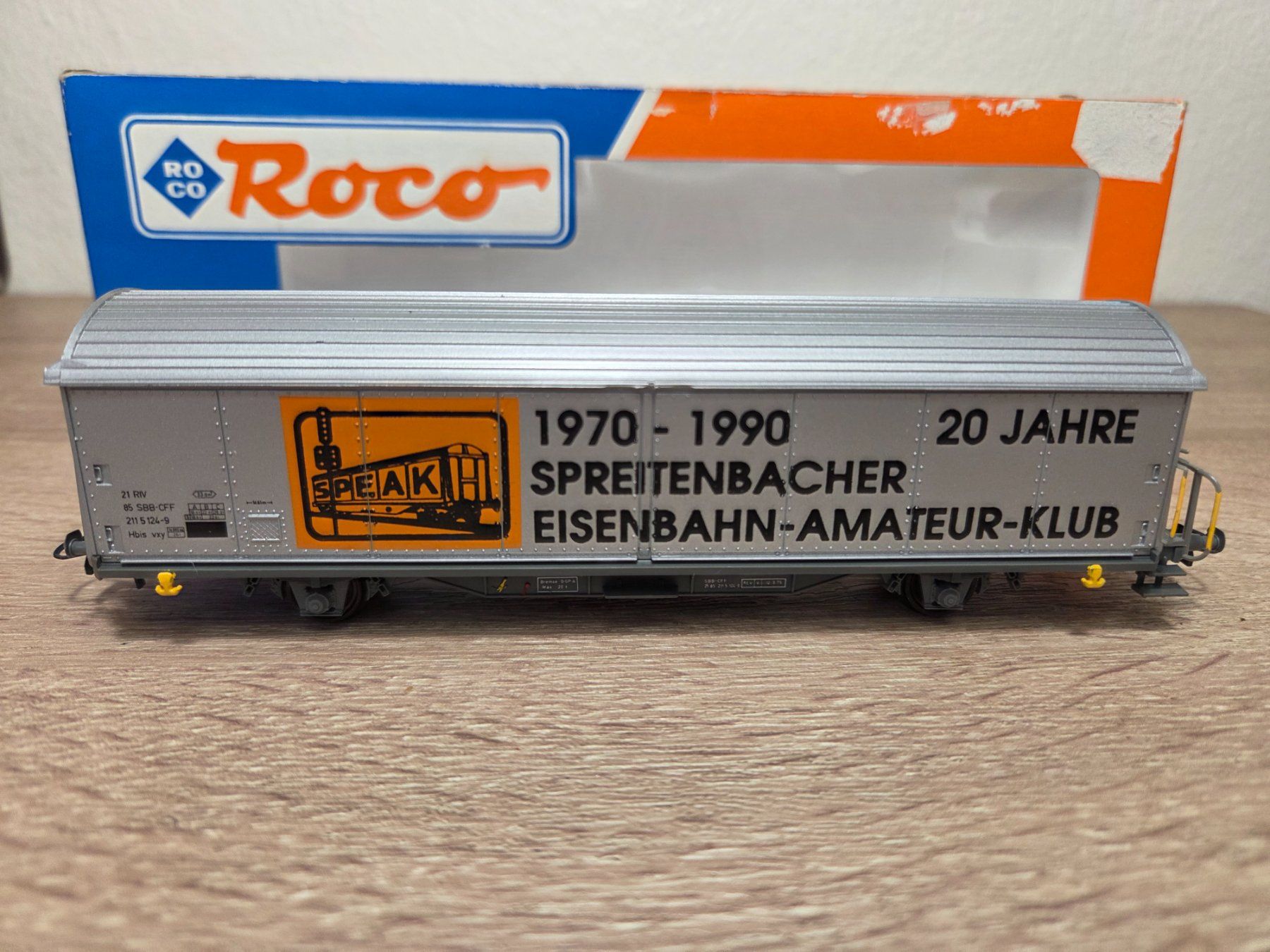 Roco Modelleisenbahnen: Roco 46161 Güterwagen SBB H0 – Gebraucht aus St-Aubin-Sauges von Lo_Go