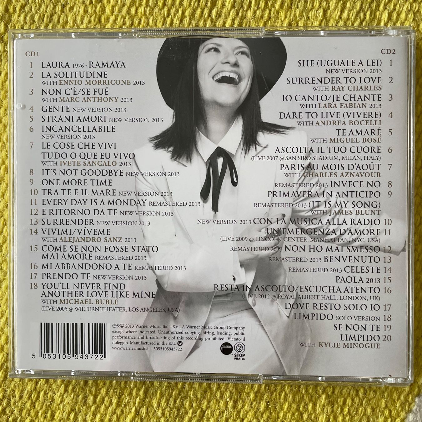 CD: LAURA PAUSINI-2CD THE GREATEST HITS – Usato da Rorschacherberg venduto da CD-Roli 1