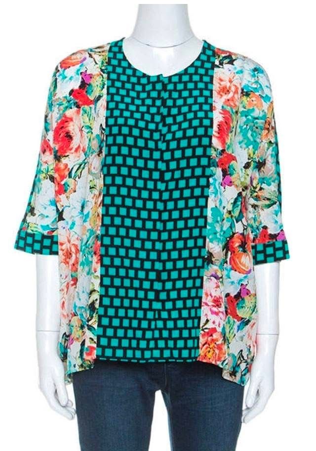 Etro Camicette: Etro Floral Blouse [100% Silk] – Usato da St.Josefen venduto da lop_lh8d 2