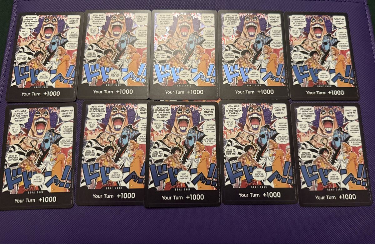 Bandai Sammelbilder & Trading cards: One Piece OP16 don 10x – Neu (gemäss Beschreibung) aus Horgen von haz_8ldx