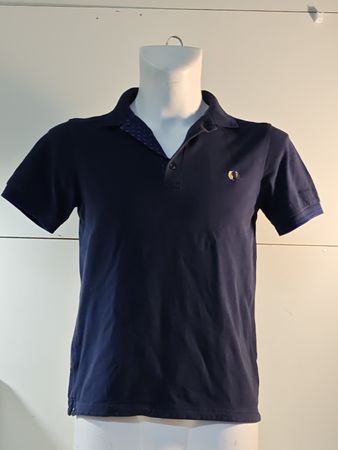 Poloshirt von Fred Perry, dunkelblau, Gr.S/M. (nov485)