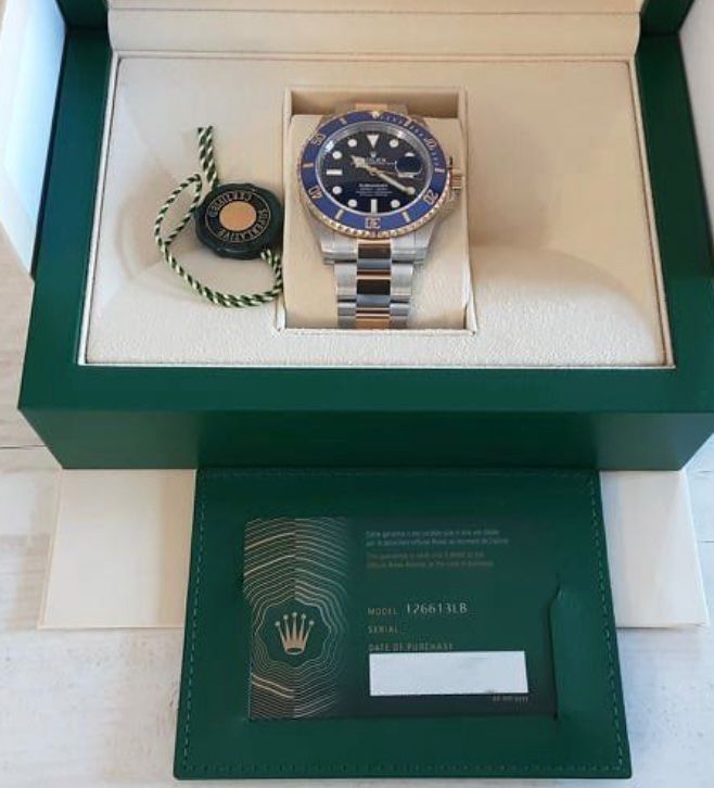 Rolex Orologi: Rolex Submariner 126613LB – Nuovo e nell'imballaggio originale da Rheinfelden venduto da CollectorChoice 2