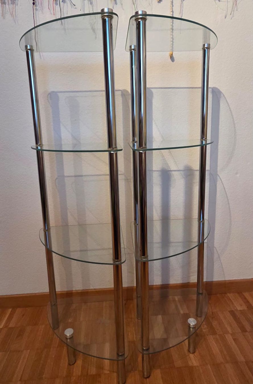 Scaffali: Eckregal aus Glas – Usato da Berikon venduto da Albaetramonto