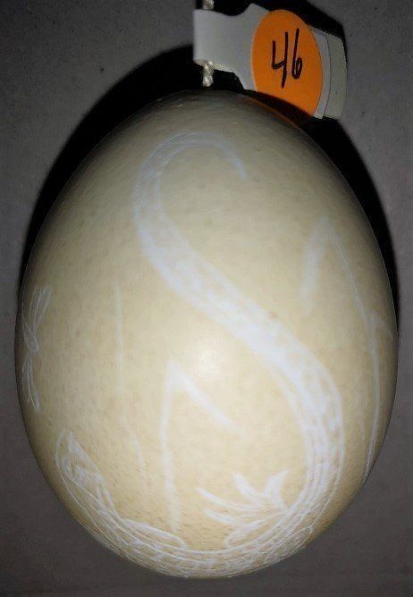 Statuette: Osterei geritzt (46) – Nuovo (secondo la descrizione) da Lutzenberg venduto da Truhe
