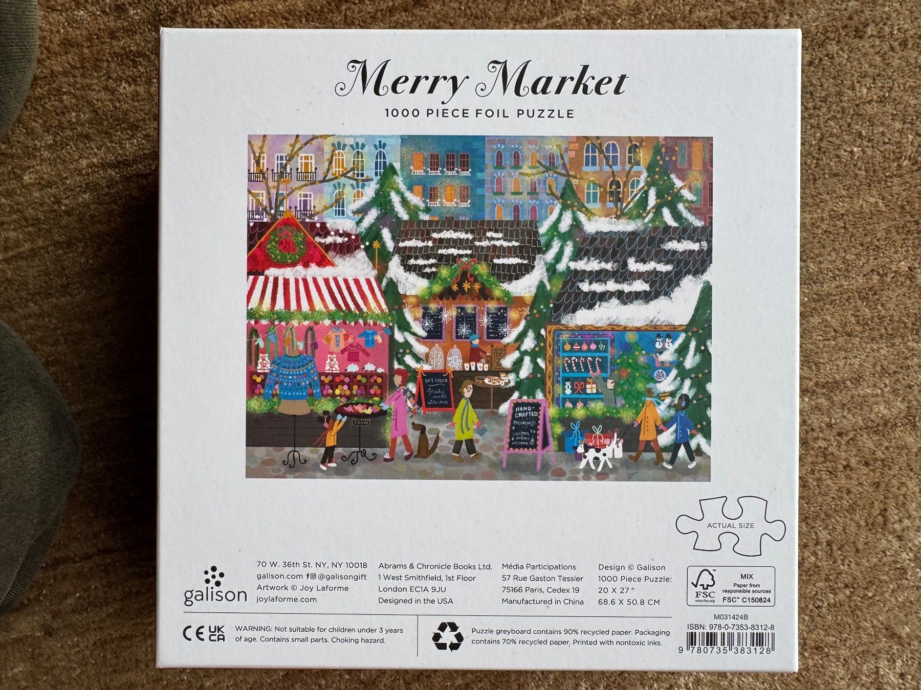 Puzzles: Weihnachts-  Puzzle NEU – Neu (gemäss Beschreibung) aus Aarau von Kilauea 1