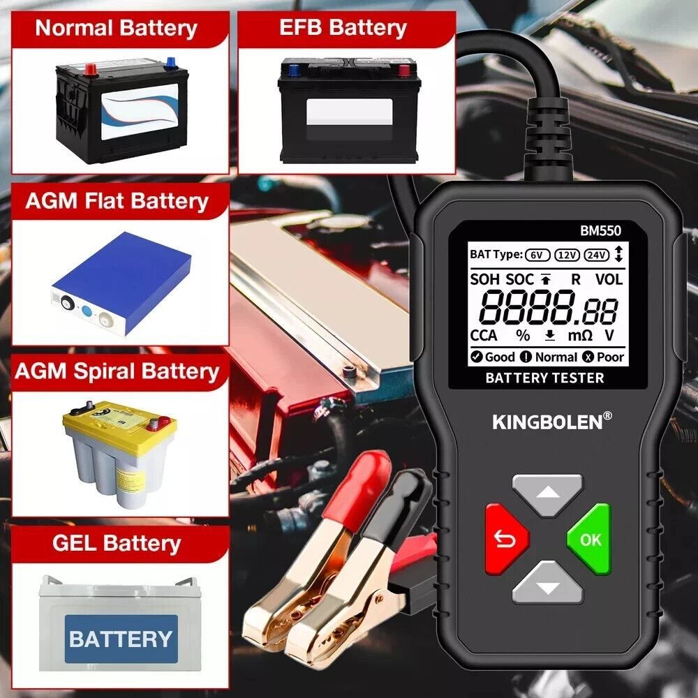 Ladegeräte: 12V 24V Battery Tester Diagnostic – Neu und originalverpackt aus Flawil von SELMANAUTOTEILE 2