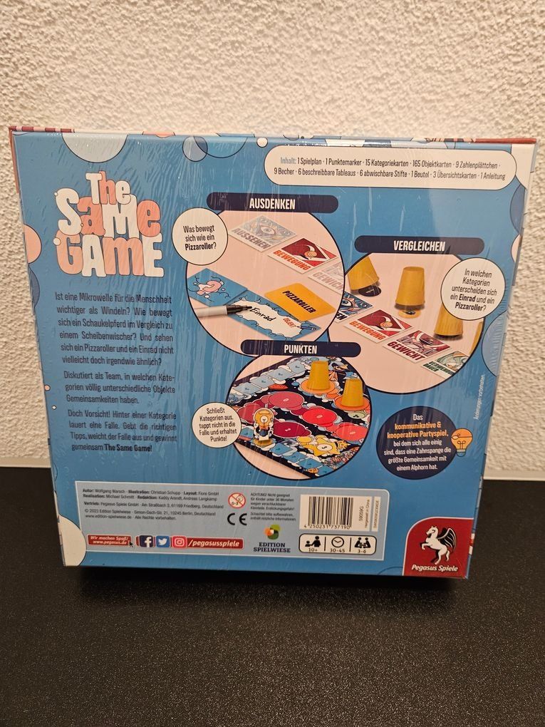 Pegasus Spiele Giochi: Neu - Pegasus Spiele - The Same Game – Nuovo e nell'imballaggio originale da Dagmersellen venduto da Jarsetz_Restposten 1
