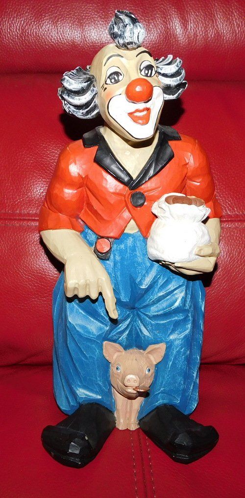 Statuette: Seltener Gilde Clown – Usato da Villnachern venduto da Schnugelchen