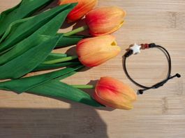 Hübsches Armband mit Stern - Handgemacht!