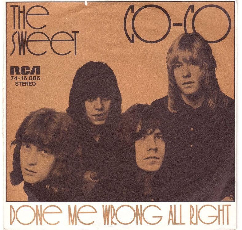 Dischi in vinile: The Sweet   --  Co-Co  Single7 – Usato da Oberwil (Dägerlen) venduto da thespecials