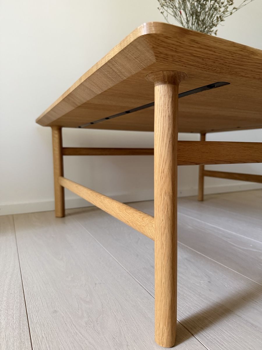 Tavoli: Oak wood coffee table, japandi style – Nuovo e nell'imballaggio originale da Corsier GE venduto da Karol_save_planet 6