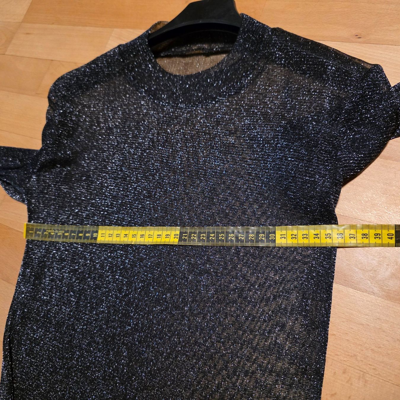 Camicette: Transparenter Glitzer Mesh Pullover 38/40 – Usato da Wald ZH venduto da CapLux 3