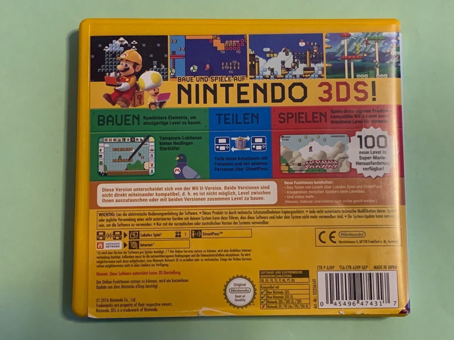 Nintendo Giochi: Super Mario Maker 3D - Nintendo 3DS – Usato da Derendingen venduto da Ninten.do 1