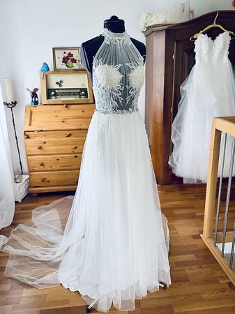 Merys Brautkleid im Vintage Design Grösse 36