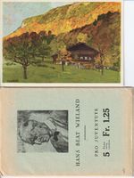 1930, Pro Juventutekarten Serie mit privat Zudruck