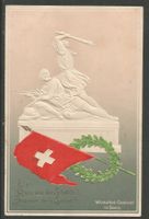 Carte P ( Souvenir de la Suisse )