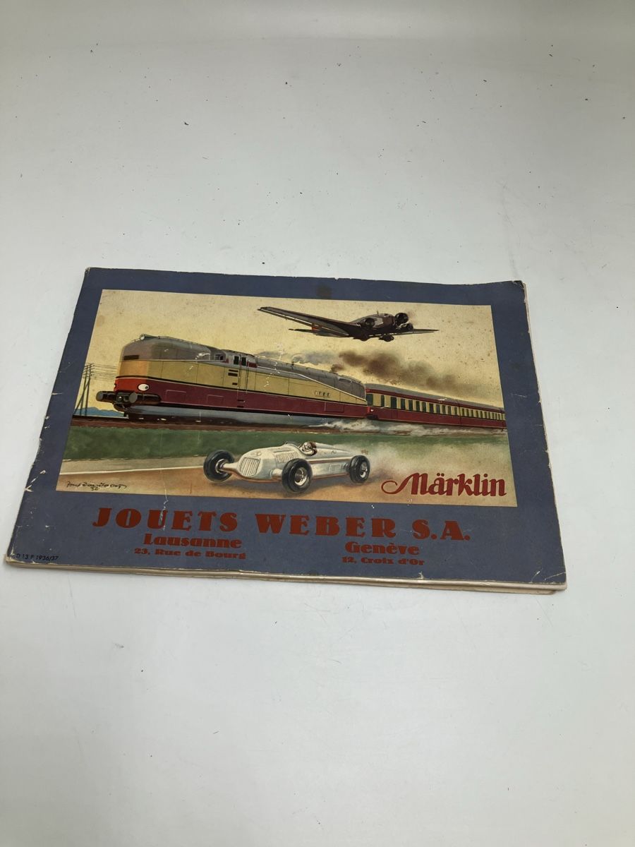 Märklin Trains électriques: Märklin Katalog 1936/37 – D'occasion à fribourg par Retroverso