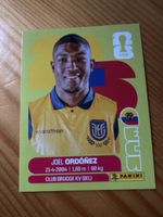 Carte Panini Joel Ordóñez ECU 8 FIFA World Cup 2026