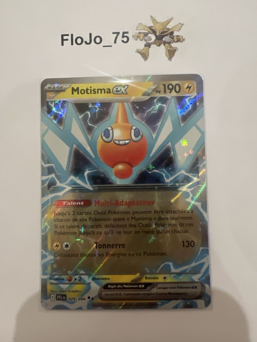 Pokémon Carte collezionabili: Motisma ex 29/94 FRA – Usato da St-Blaise venduto da FloJo_75