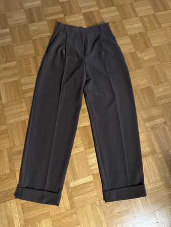 & Other Stories High Waist Autumn Trousers 34