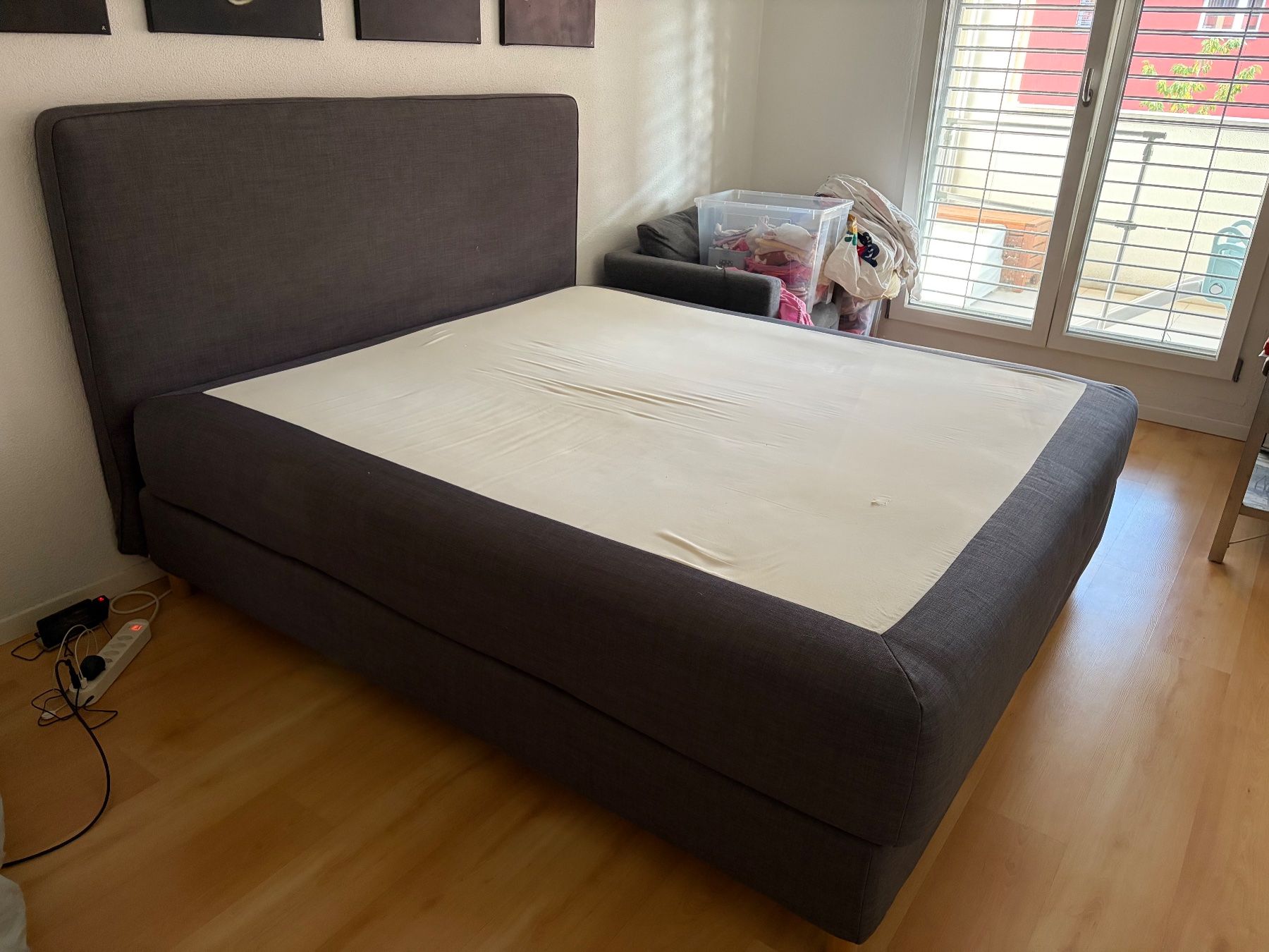 Ikea Lits: Boxspringbett 180 x 200cm Ikea Dunvik – D'occasion à Zürich par hbob.ethz 2