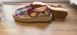 Vidorreta Espadrilles, Gr. 37, paillettenbesetzt