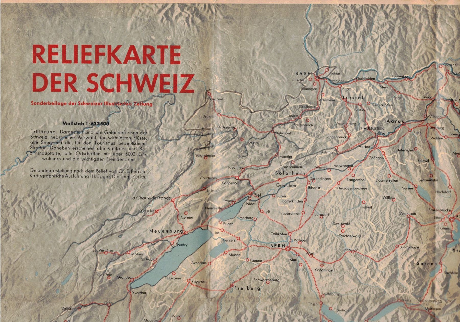 Landkarten & Atlanten: 3 Landkarten Strassenkarten Reliefkarten Eisenbahnkarten – Gebraucht aus Widnau von Seppl480 3