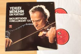 Yehudi Menuhin: Ein Portrait - Bach, Beethoven u.a.; 2LP☯️