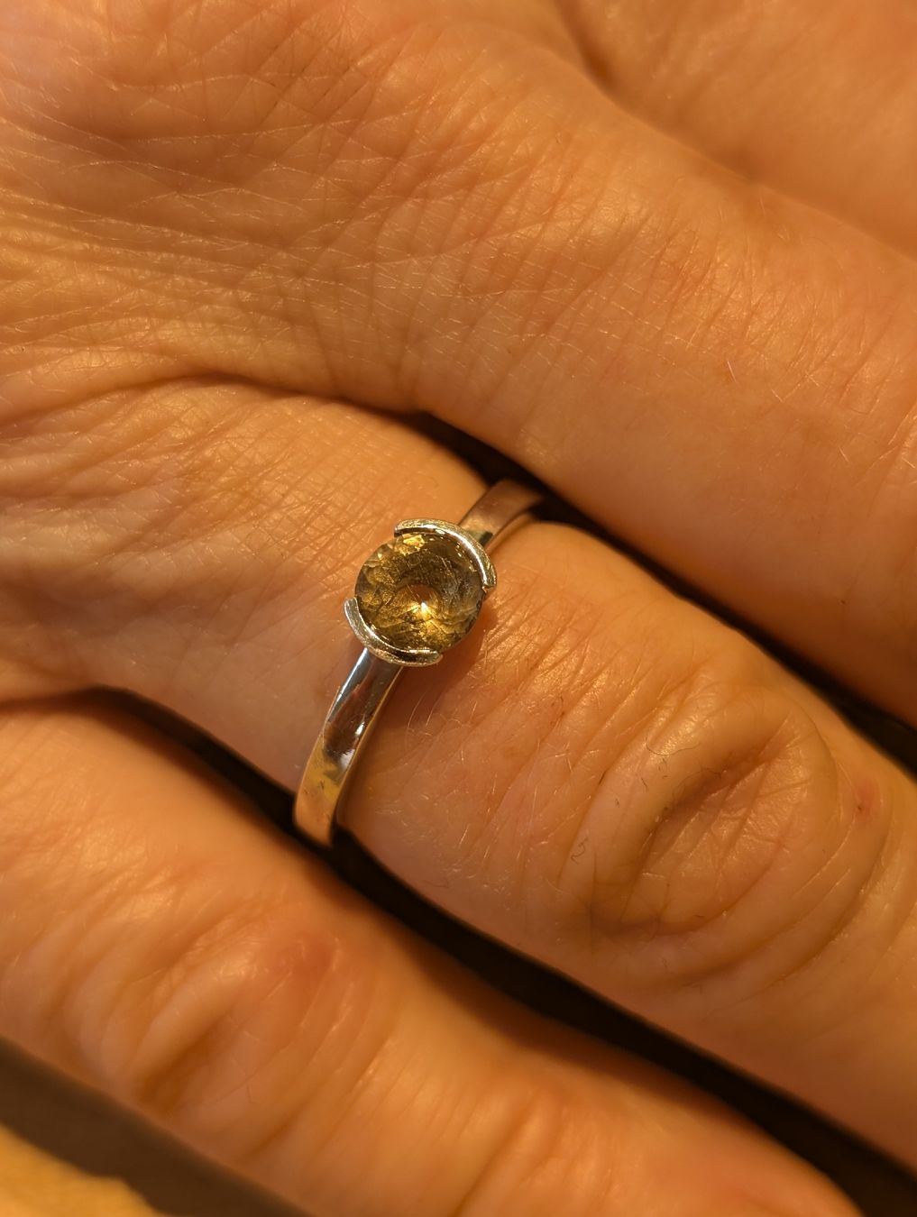 Ringe: Silberring mit Rauchquarz – Gebraucht aus Rorschach von lea0111114 5
