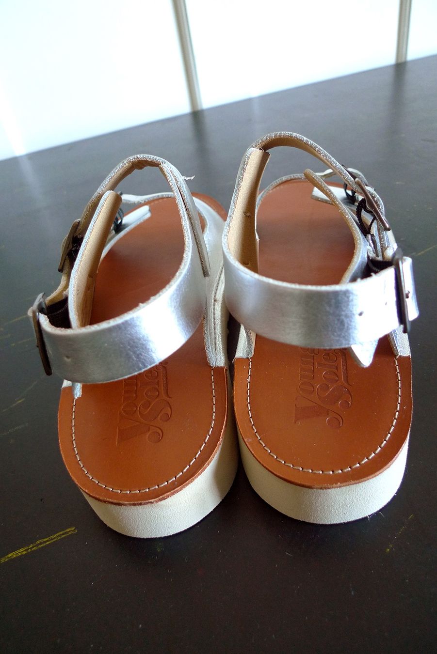 Scarpe per ragazze: Young Soles / Sandalen / NEU / Silber – Nuovo (secondo la descrizione) da Zürich venduto da Supetar 5