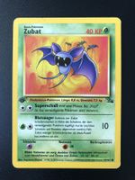 Zubat Fossil Set 1. Edition 57/62