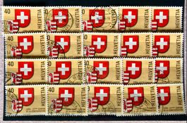 Nr.621 Kanton Jura Wappen BRIEFMARKEN GESTEMPELT   