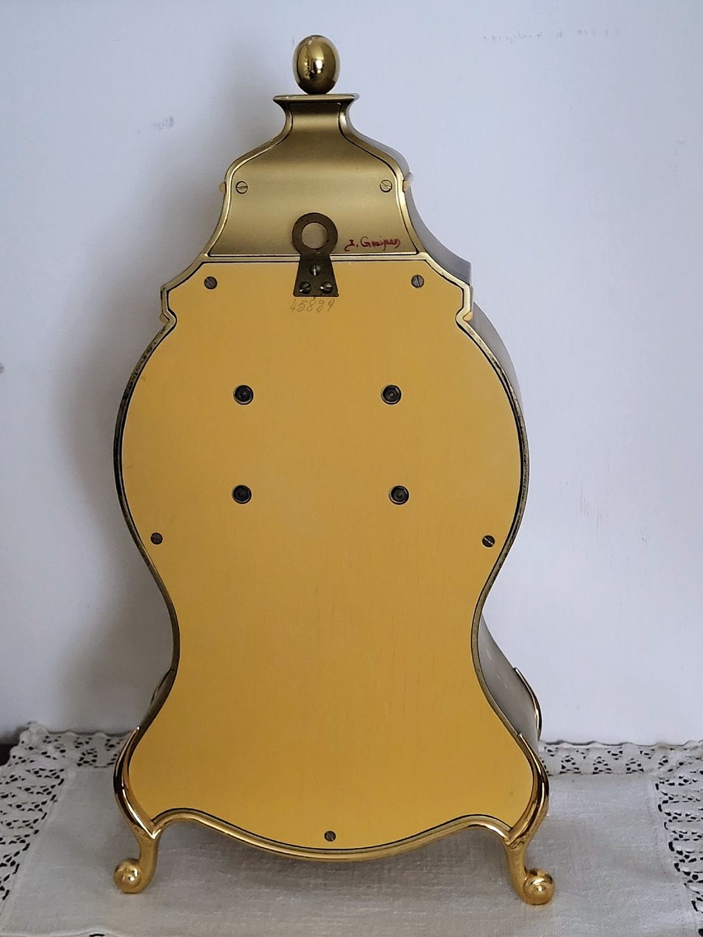 Orologi: Neuenburger-Pendule, Blumenmalerei, Vintage – Usato da Kriens venduto da StudachKriens 5