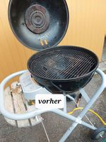 Entsorgung ihres alten Grills