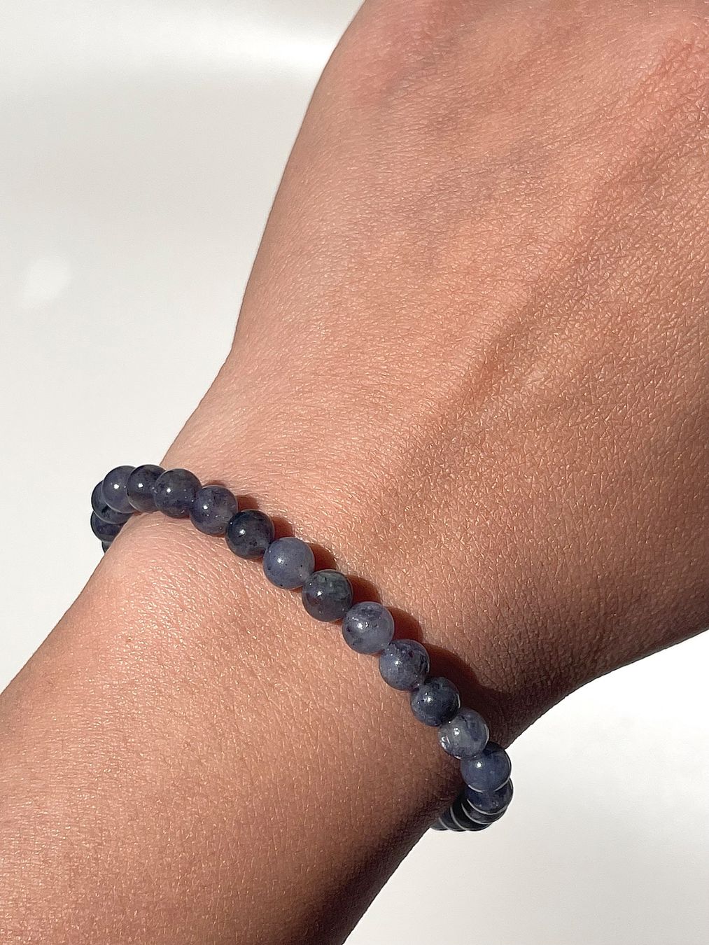 Bracciali & Braccialetti: Iolith-Armband 7mm – Nuovo e nell'imballaggio originale da Schiers venduto da sisikristall