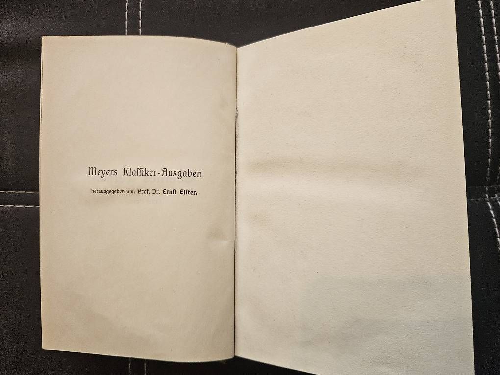 Libri: Goethes Werke - 1900 - Antiquität – Usato da Greifensee venduto da Arkon616 3