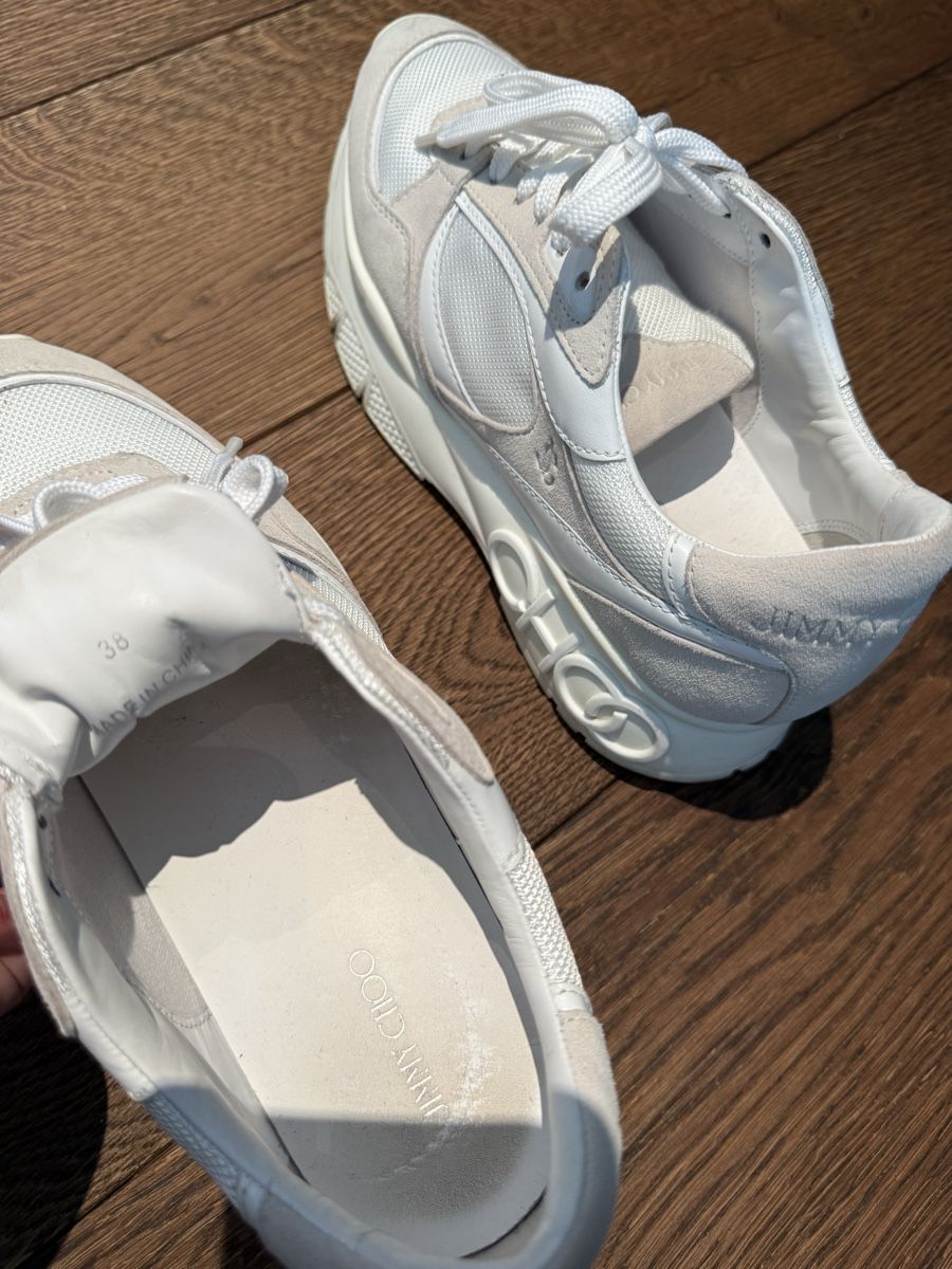 Jimmy Choo Scarpe da donna: Jimmy Choo Trainers White Size 38  – Usato da Pfäffikon SZ venduto da NicMarKom 3