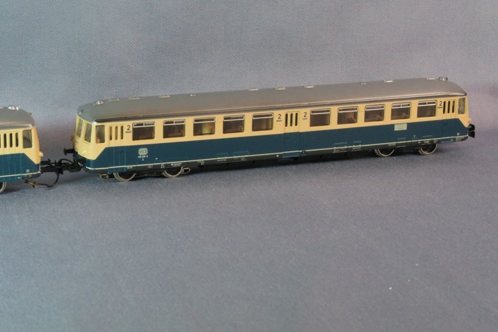 Autorail SPECTRUM N 81467 - Boston & Maine #194 + Remorque #1329 - DCC - Occasion
