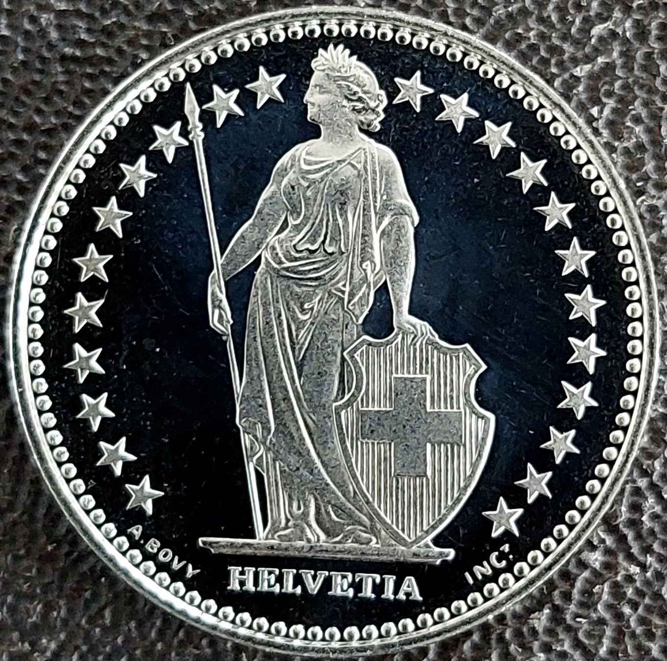 Tutti le monete: 1 Franken 1997 stgl. / aus Münzsatz – Nuovo (secondo la descrizione) da Arch venduto da coinsandmore 1
