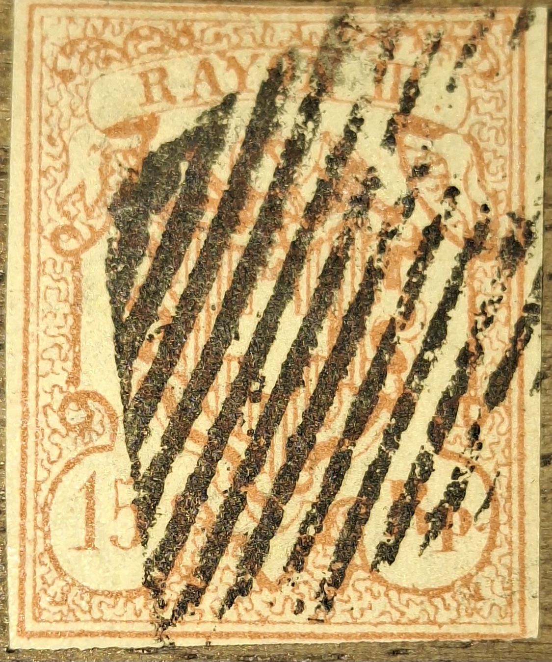Tutti i francobolli: Rayon Nr. 20 Typ 1 / OM - II Kat. 200.- – Usato da Balgach venduto da SIMEON27